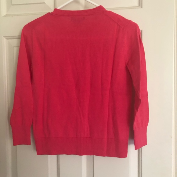 Fuchsia 3/4 sleeve button up cardigan size XS - Picture 4 of 4